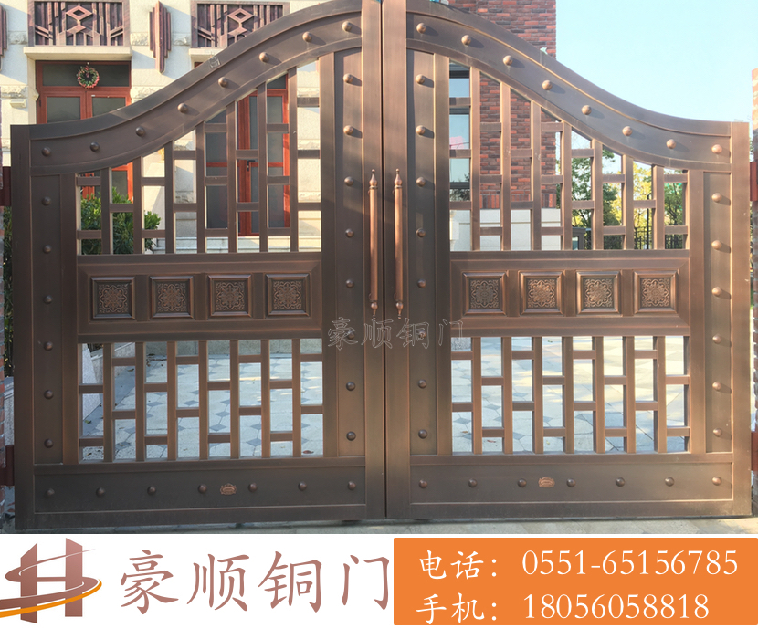 安徽銅門廠 銅門案例601